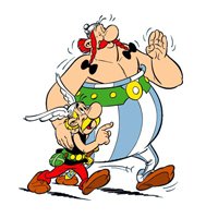 Stickers Asterix y Obelix