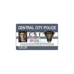 Credencial Barry Allen - Flash Serie