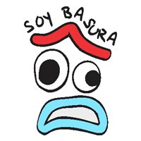 Sticker - Forky - Soy Barura - Toy Story