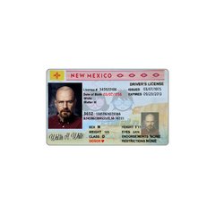 Credencial Walter White - Breaking Bad