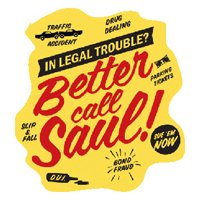 Sticker Better Call Saul - Breaking Bad