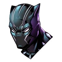 Sticker Black Panther - Pantera Negra - Avengers