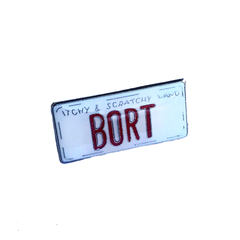 Pin Prendedor Patente BORT- Bart - The Simpsons