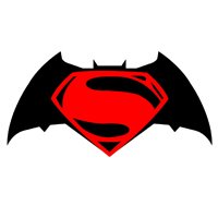 Sticker Batman vs. Superman