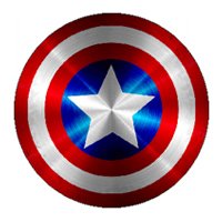 Sticker Capitán América - Avengers