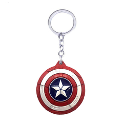 Llavero Capitán América con blanco - Gira Estrella