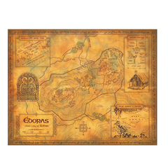 Mapa Edoras - LOTR - Lord of the Ring - Hobbit