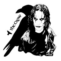Sticker El Cuervo - The Crow