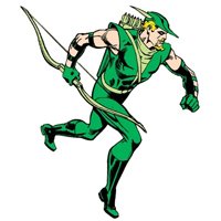 Sticker Flecha Verde - Green Arrow - DC