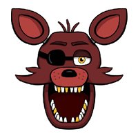 Sticker FNAF - Five Knights of Freddys - Foxy