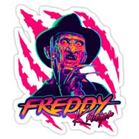 Sticker Freddy Krueger