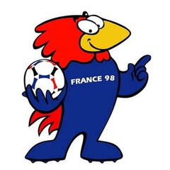 Sticker Mundial Francia 1998 – Mascota: Footix
