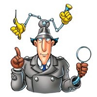 Sticker Inspector Gadget