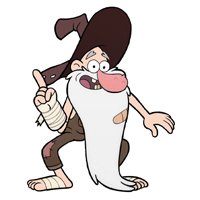 Stickers Fiddleford McGucket - Gravity Falls