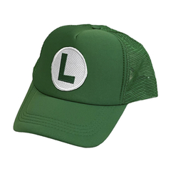 Gorra Luigi - Mario Bros - Bordada