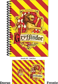 Libretita Anillada - Harry Potter - Gryffindor