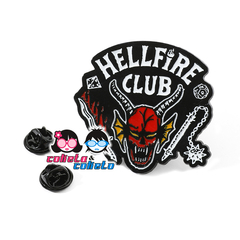 Pin Prendedor Hellfire Club - Stranger Things