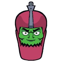 Sticker Trap Jaw - He-man