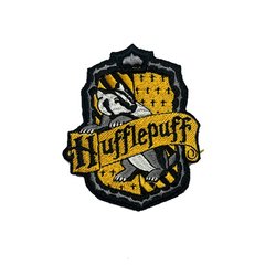 Parche Bordado Hufflepuff - Harry Potter