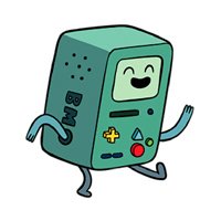 Sticker Beemo - Hora de Aventura