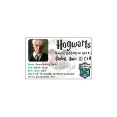 Credencial Draco Malfoy - Harry Potter