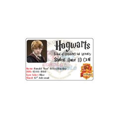Credencial Ron Weasley - Harry Potter