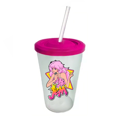 Vaso Retro Plástico - Jem & Holograms