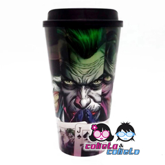 Vaso Plastico con tapa - Joker Guason Dc Comics Licencia Oficial