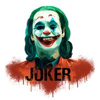 Sticker Guasón Joker - DC