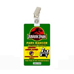 Credencial Park Ranger - Jurassic Park