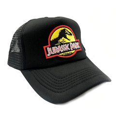 Gorra Jurassic Park Negra - Bordada