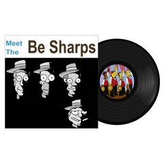 LP Be Sharps - Los Borbotones - Estuche + LP (réplica)