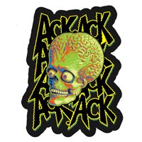 Sticker Mars Attack