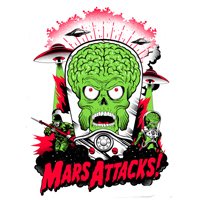 Sticker Mars Attack