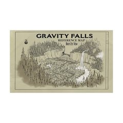 Mapa General Gravity Falls