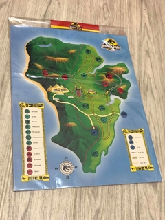 Mapa Jurassic Park - modelo 2 - comprar online