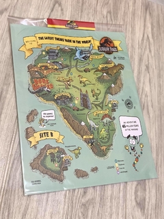 Mapa Jurassic Park - modelo 4 - comprar online