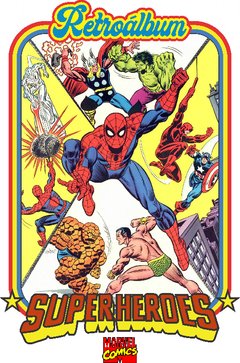 Retroálbum Super Héroes - Marvel