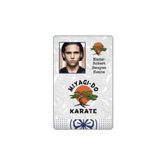 Credencial Miyagi-Do Karate - Robert Swayze Keene - "Robby"