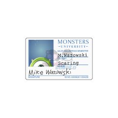 Credencial Mike Wasowski - Monstar University