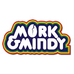 Sticker Mork y Mindy - Nanu Nanu