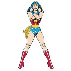 Sticker Mujer Maravilla - Wonder Woman - DC
