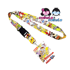 Lanyard - Llavero Cinta - Nickelodeon Nick 90s