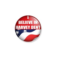 Pin Harvey Dent - Campaña Política - 5,6cm. - Batman