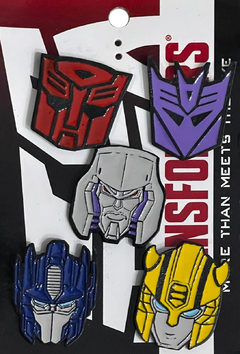 Pins Set Originales - Transformers 5 pins