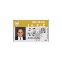 Credencial Agente Phil Coulson Shield