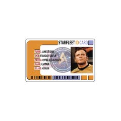 Credencial James T Kirk - Star Trek