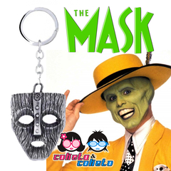 Llavero The Mask La Mascara Jim Carrey Plateado