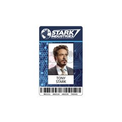 Credencial Tony Stark - Iron Man
