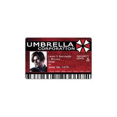 Credencial Umbrella Corp